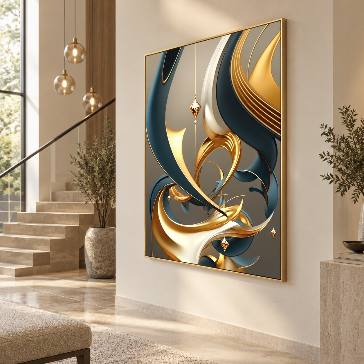 Quadro Abstrato Multform II