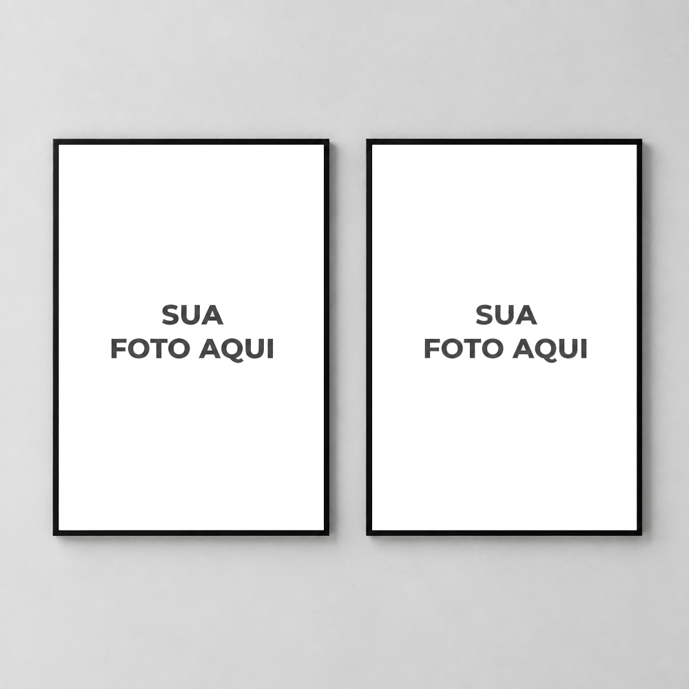 DUO DE QUADROS PERSONALIZADOS
