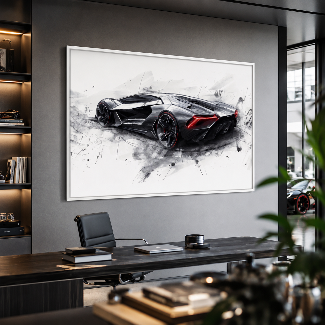 Quadro Sketch Car