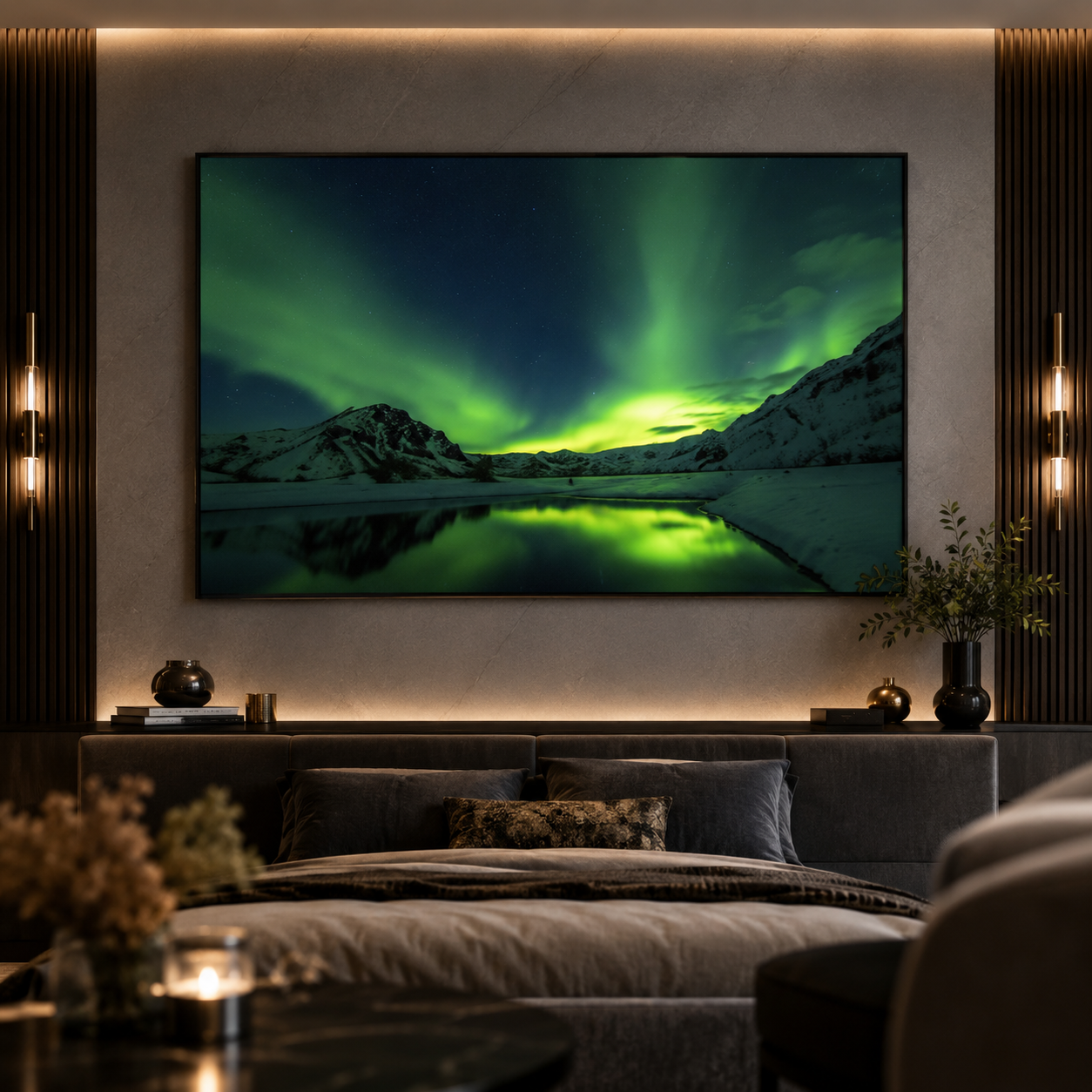 Quadro Aurora Boreal