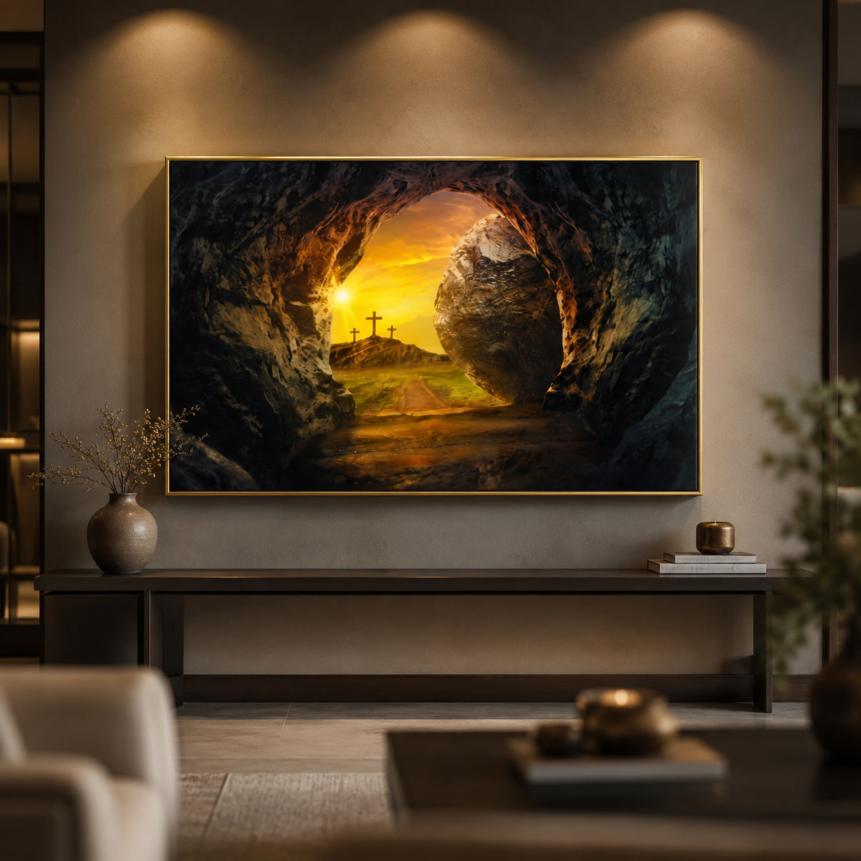 Quadro Tumba Vazia