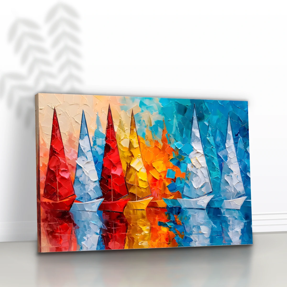 Quadro Apto Temporada Veleiros Pop