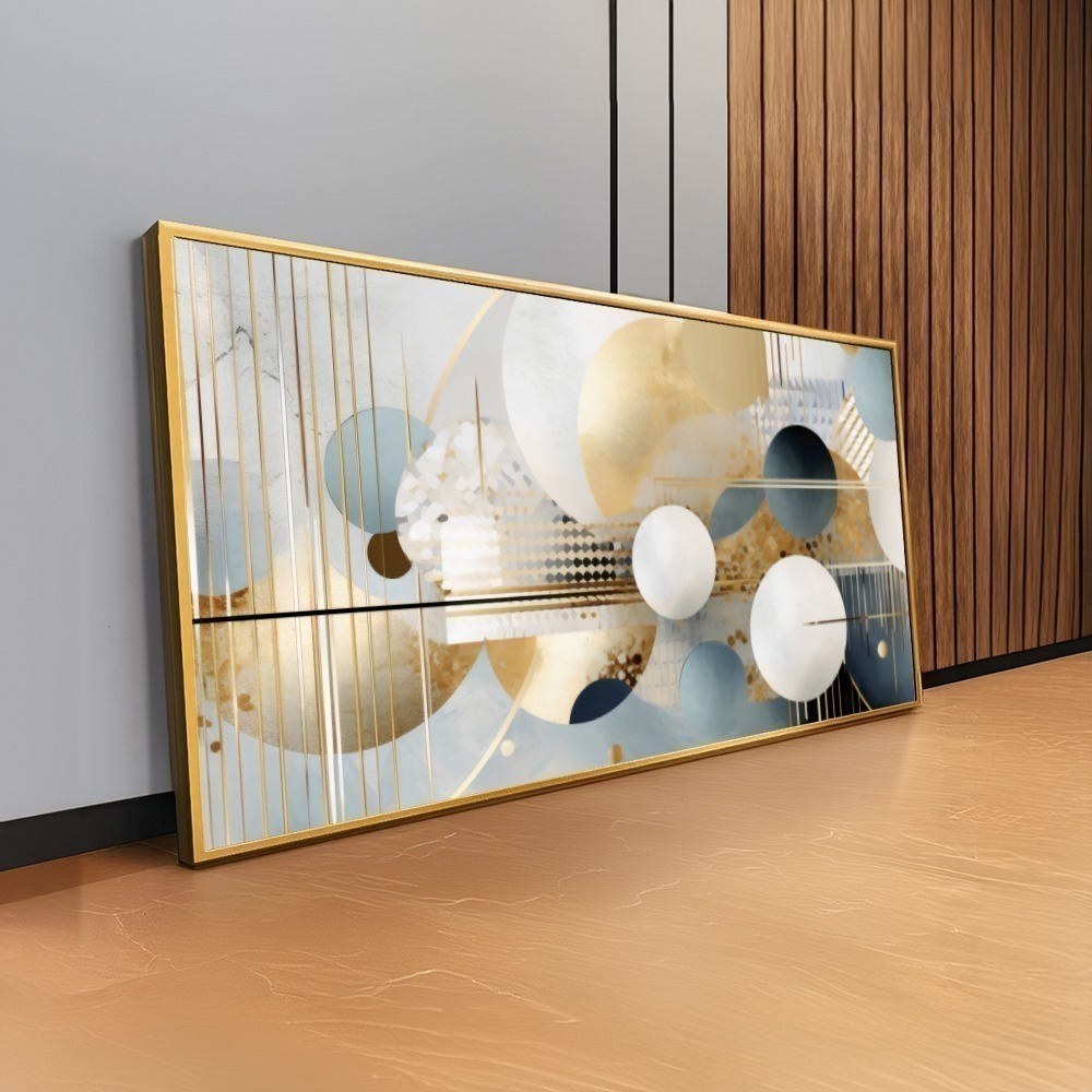 Quadro Abstrato Circulos