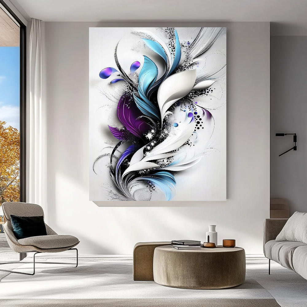 Quadro Aura Púrpura