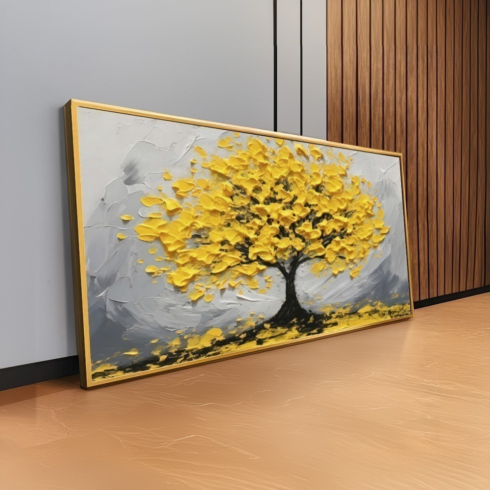 Quadro Ipe Amarelo Pintura