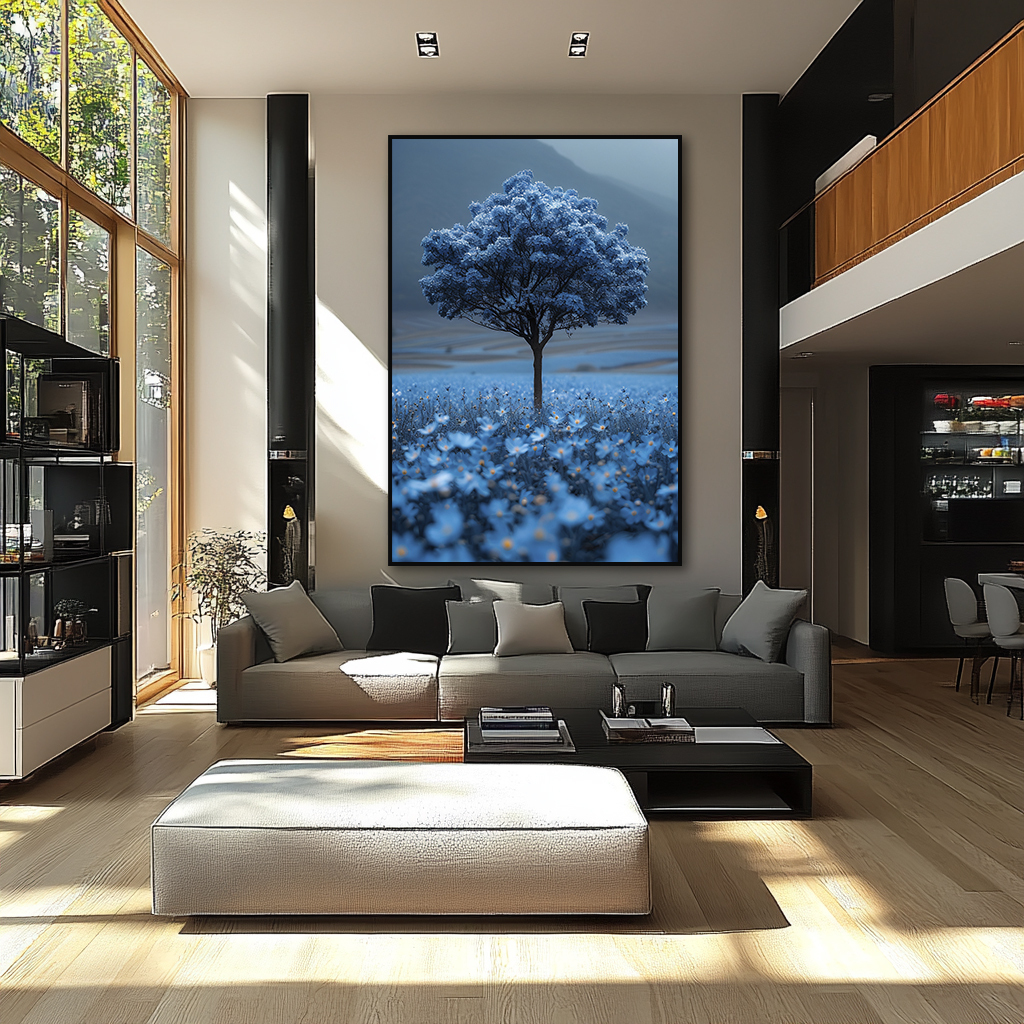 Quadro Ipê Azul