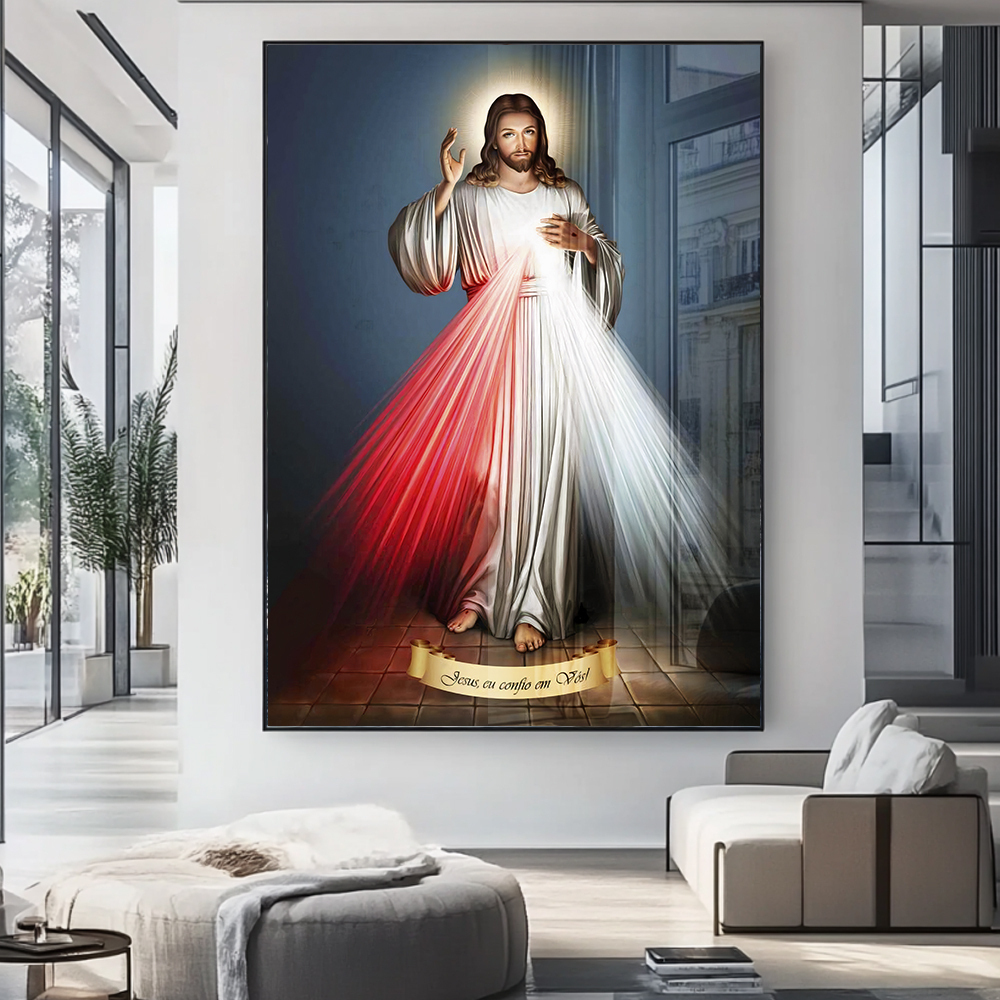 Quadro Jesus Em Confio Em Vós II