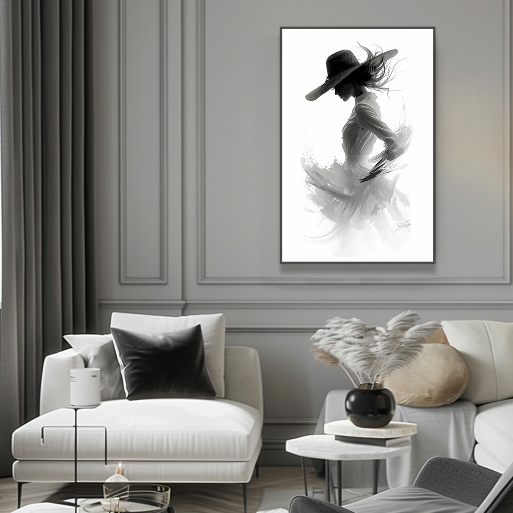 Quadro Linda Mulher