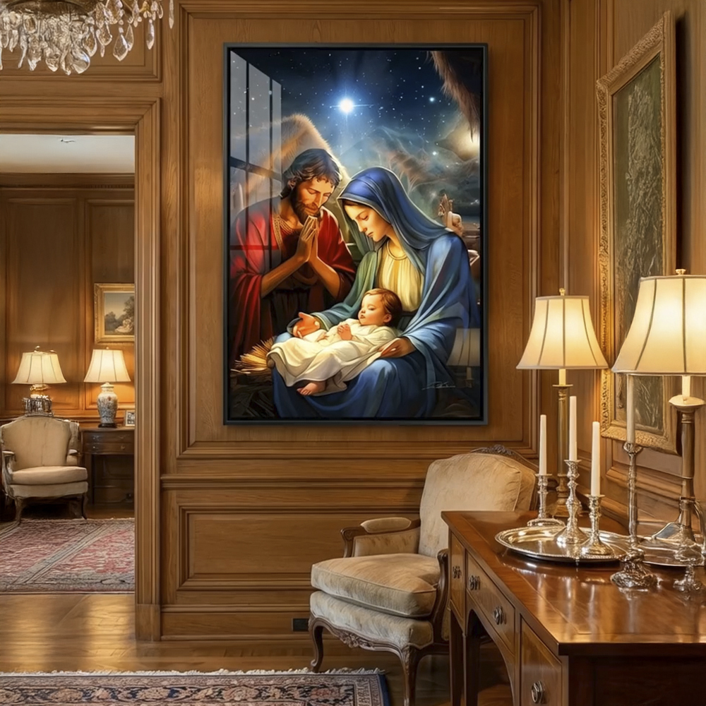 Quadro O Nascimento de Jesus