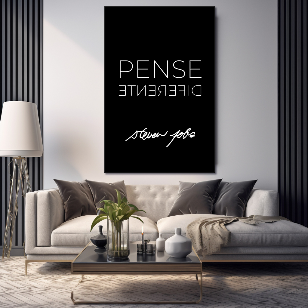 Quadro Pense Diferente
