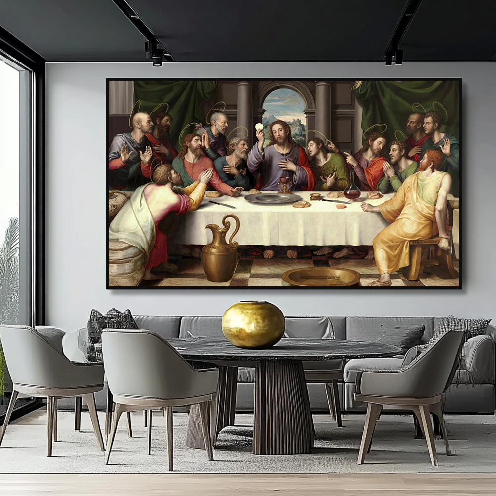 Quadro Santa Ceia - Artista Juanes