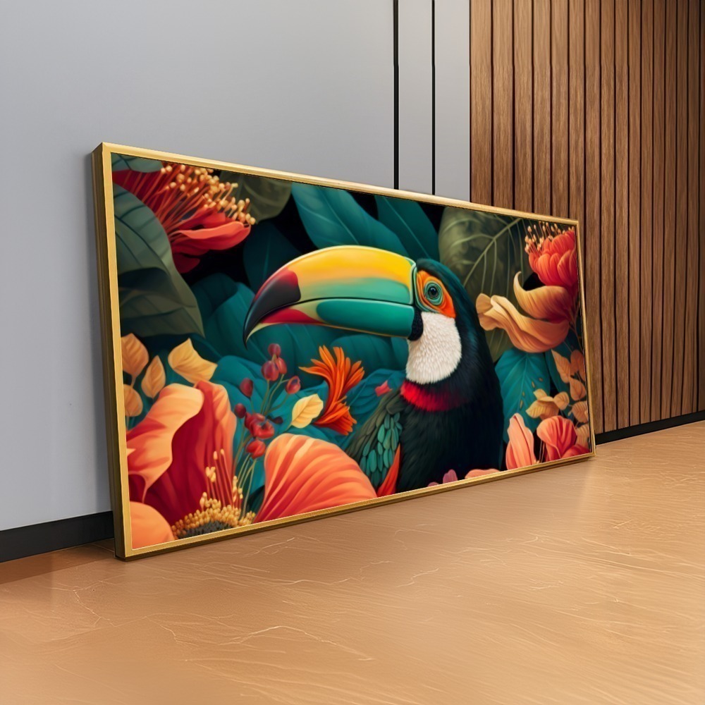 Quadro Tucano Flowers