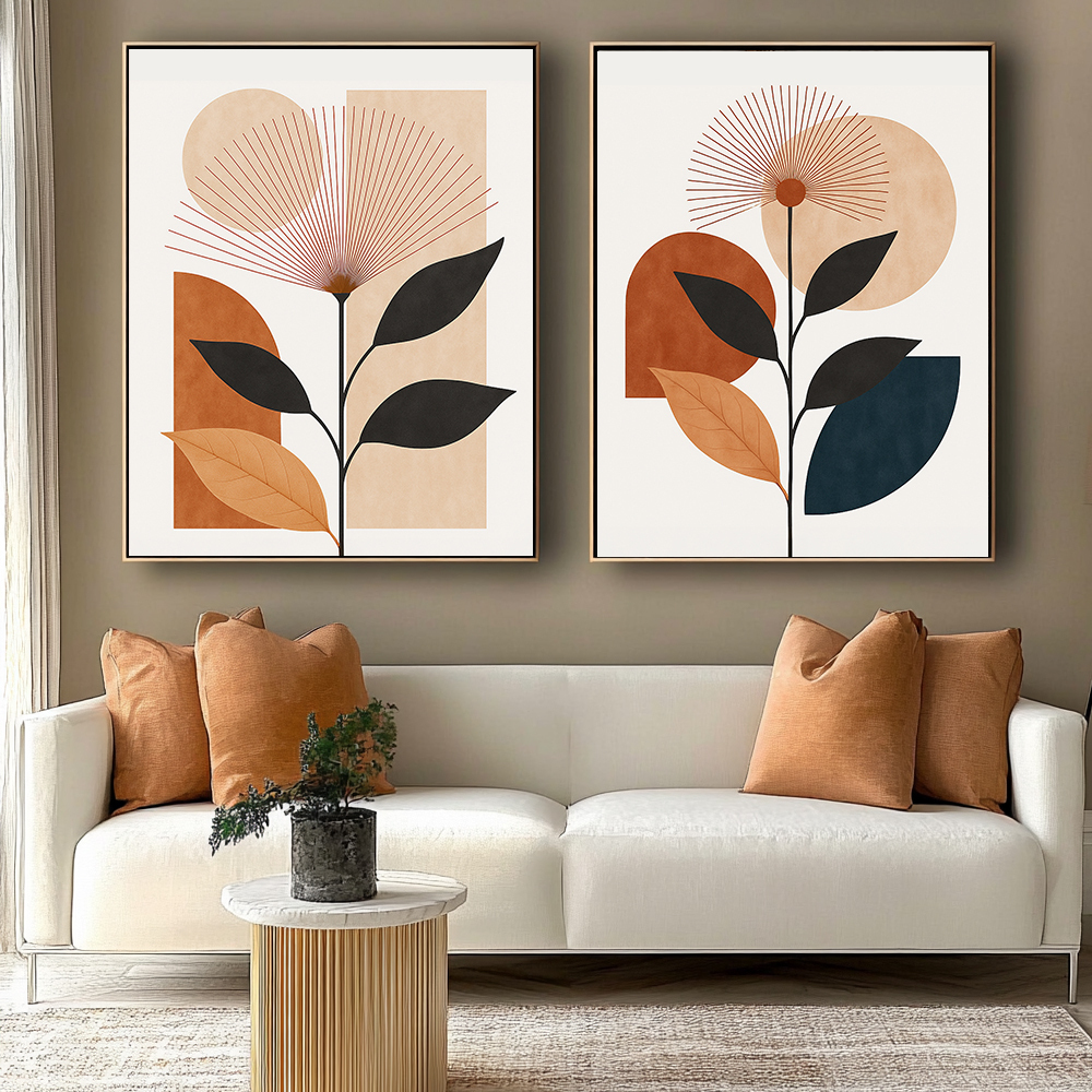 Quadro em Duo Essência Botânica